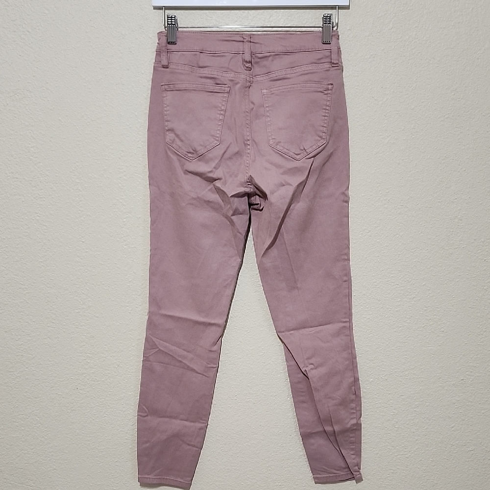 Buffalo David Bitton Pink Skinny Jeans High-Waisted - Picture 5 of 9